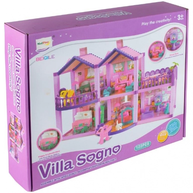 Poppenhuis met pony's