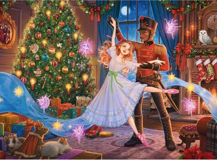 Puzzel RAVENSBURGER Notenkraker en Ballerina XXL 200 stukjes