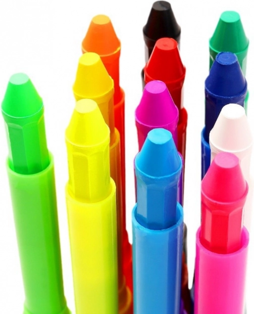 Gezichtsschilderij set - 12 kleuren stiften