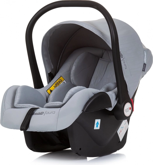 CHIPOLINO Autostoel Aura i-Size 40-85 cm – Asgrijs