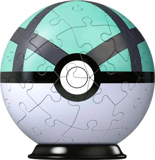 RAVENSBURGER 3D Puzzelbal Pokémon: Netbal 54 stukjes
