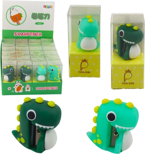Puntenslijper dinosaurus groen