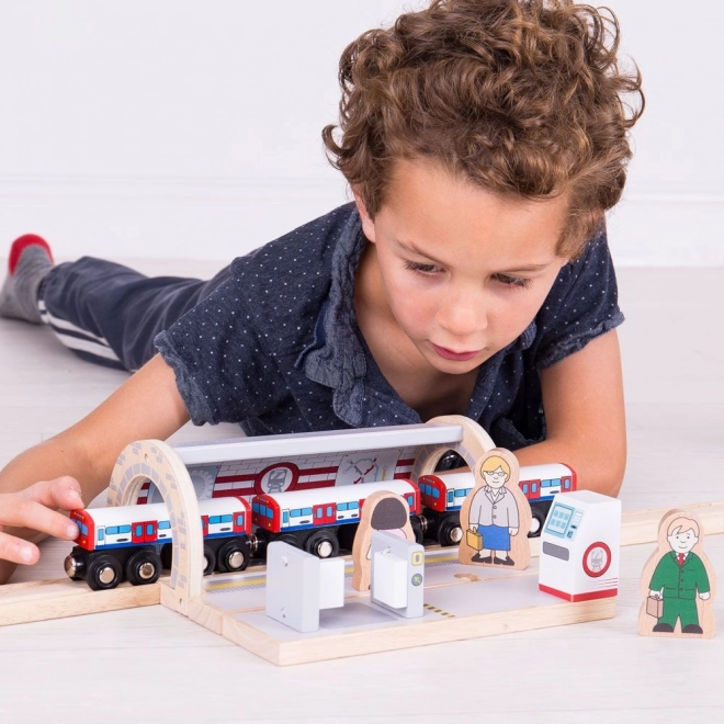 Brede compatibiliteit met houten treinbanen