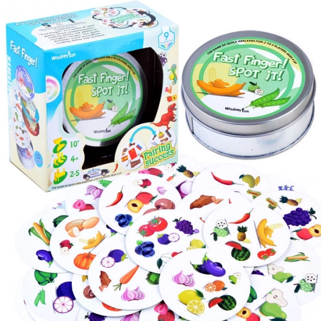 Reflectiespel Vind het paar Fruit Groente ZA3293