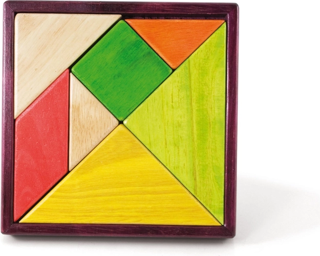 Jeujura Houten Tangram 18 cm