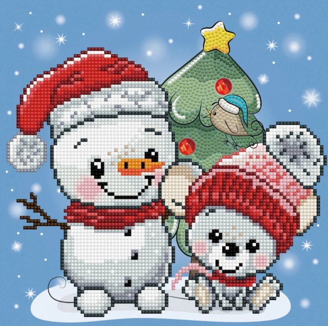 Sada Diamond Dotz Kind met Kerstmis