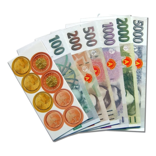 Tsjechische bankbiljetten en munten