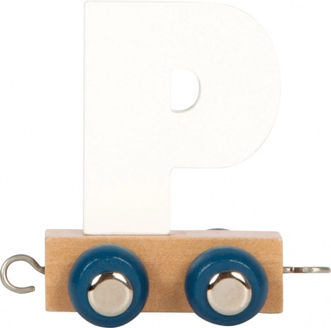 Small Foot Polaire trein letter P