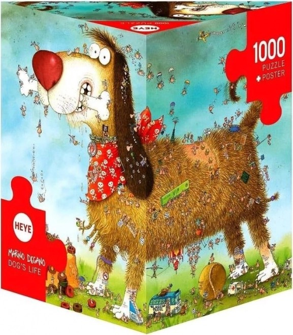 HEYE Puzzel Hondenleven 1000 stukjes