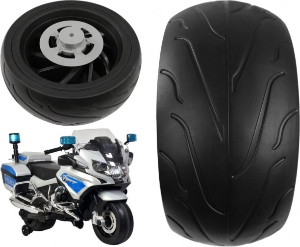 Achterwiel voor elektrische motor BMW R1200 van zacht EVA-schuim