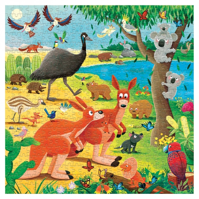 Familie puzzel Australië 500 stukken