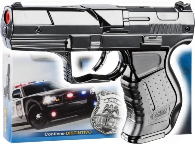 Metalen politie-kapselpistool, 8-schots – SQUADRA SPECIALE