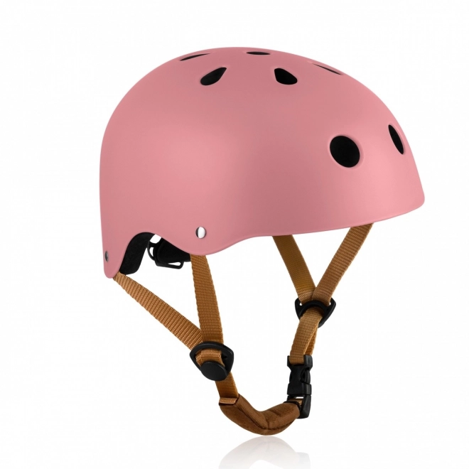 Kinderhelm Lionelo Roze Bloem