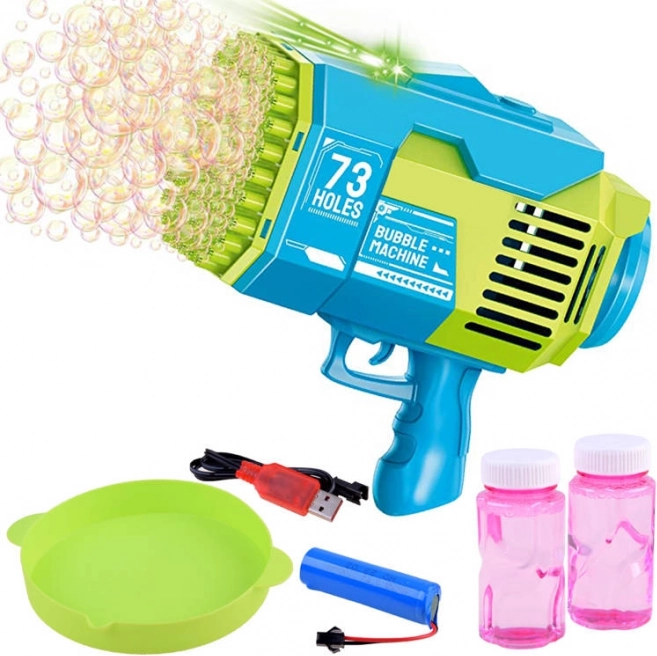 Elektrisch bubbelpistool met 73 openingen – Bazooka