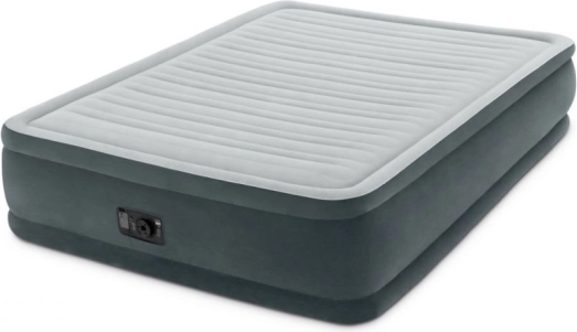 Opblaasbaar luchtbed met pomp Intex 203x152 cm
