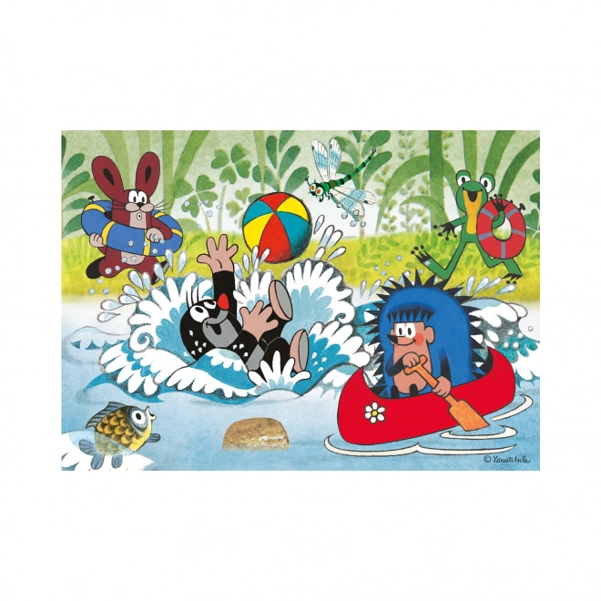 Dino Puzzel Krtek in het water 24 stuks maxi