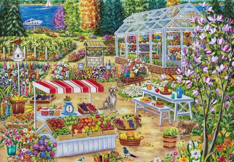GRAFIKA Puzzel Tuinieren 1000 stukjes