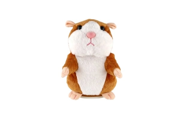 Sprekende pluche hamster Mireček