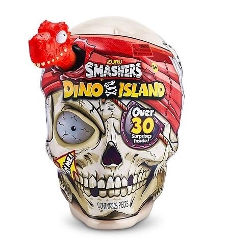 Gigantische dinosaurus schedel Smashers Dino Eiland