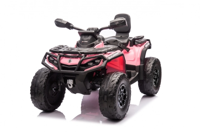 Elektrische kinderquad Outlander roze