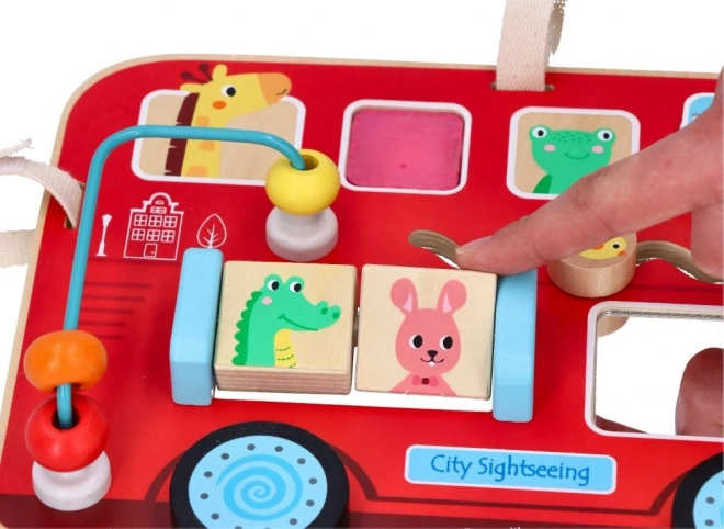 Motorische plank bus Lelin