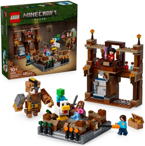Lego Minecraft ring op het Boserf