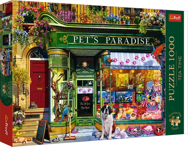 Puzzel 1000 stukjes Premium Plus Dierenparadijs