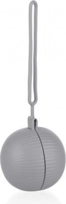 Afsluitbare siliconen speenhouder, Dove Grey