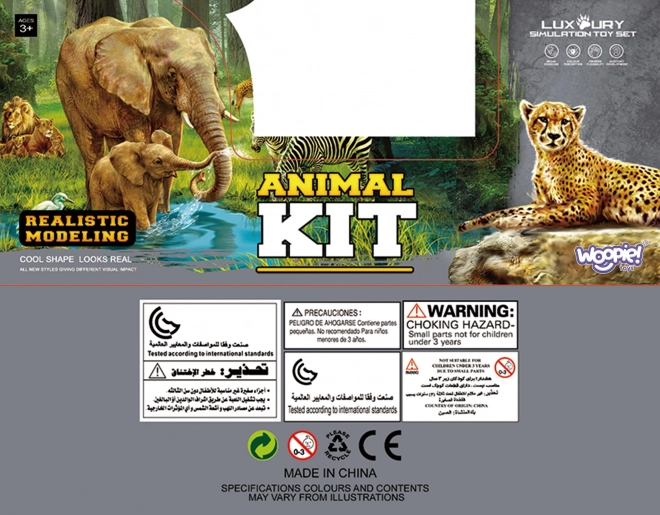Safari figuren en speelmat Woopie
