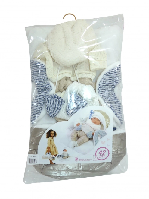 Llorens M740-03 kleertjes voor de pop baby NEW BORN maat 40-42 cm