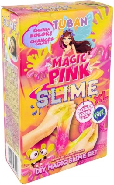 Creatieve set Tuban Magische Slijm Pink XL van kleur veranderend
