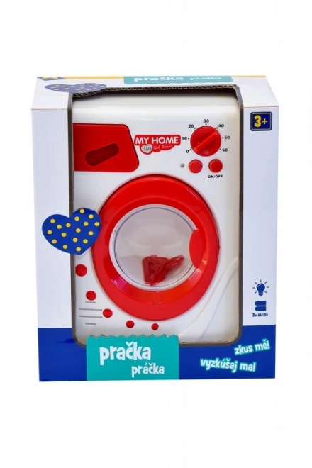 Interactief speelgoed wasmachine