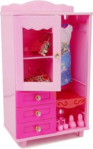 Kledingkast voor outfits en accessoires