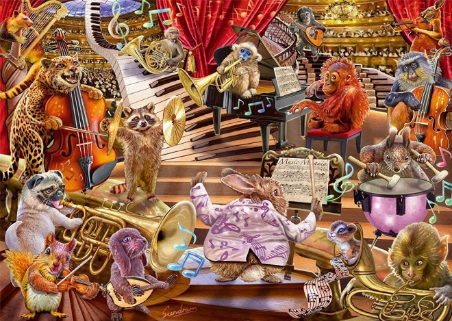Puzzel Muzikale Mania 1000 stuks