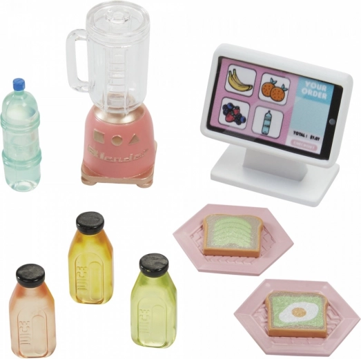 Bar met sappen en werkende kassa