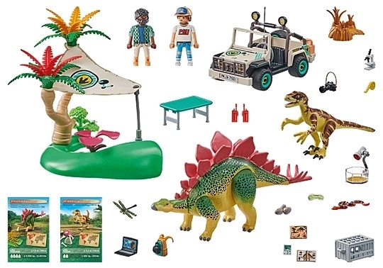 Set dinosaurussenfiguren 71523 Dinosaur Research Camp