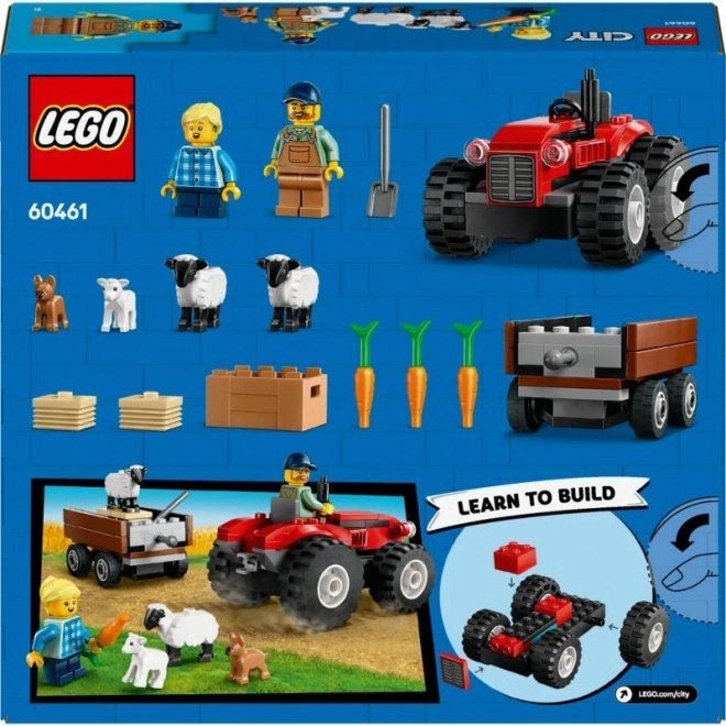 LEGO® City 60461 Rode tractor met aanhanger en schapen