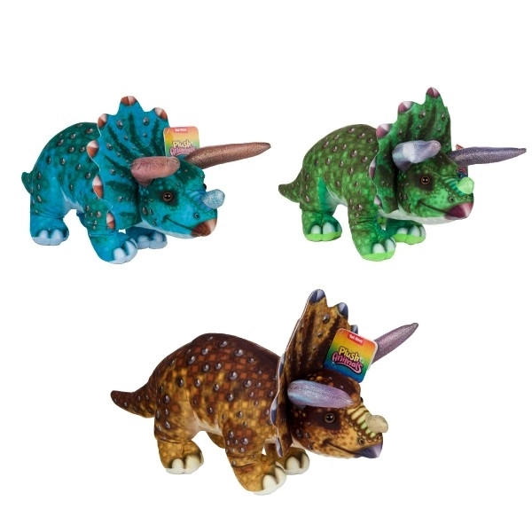 Pluche dinosaurus Ceratopsian 38 cm