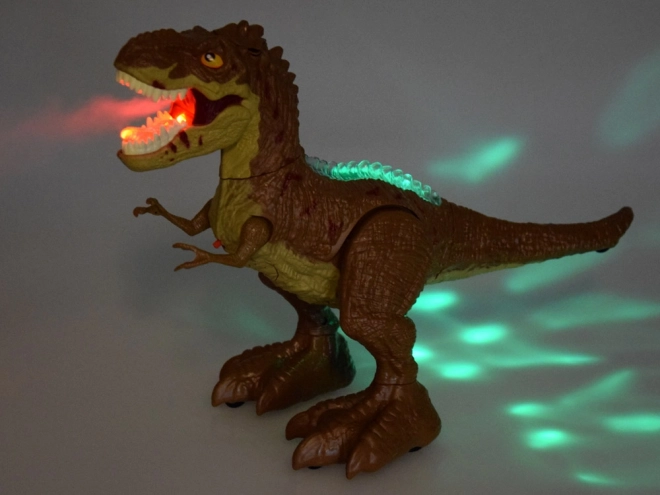 Op afstand bestuurbare dinosaurus met sensor – Groen