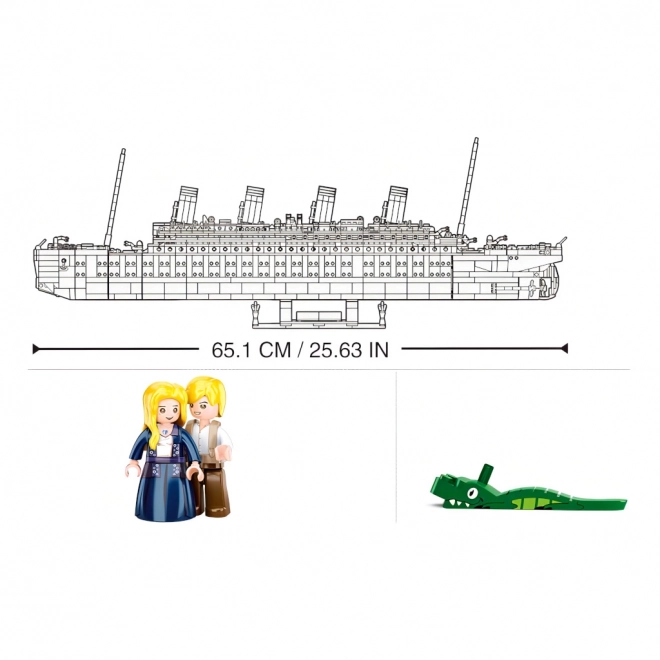 Sluban Titanic M38-B1122 Titanic extra groot