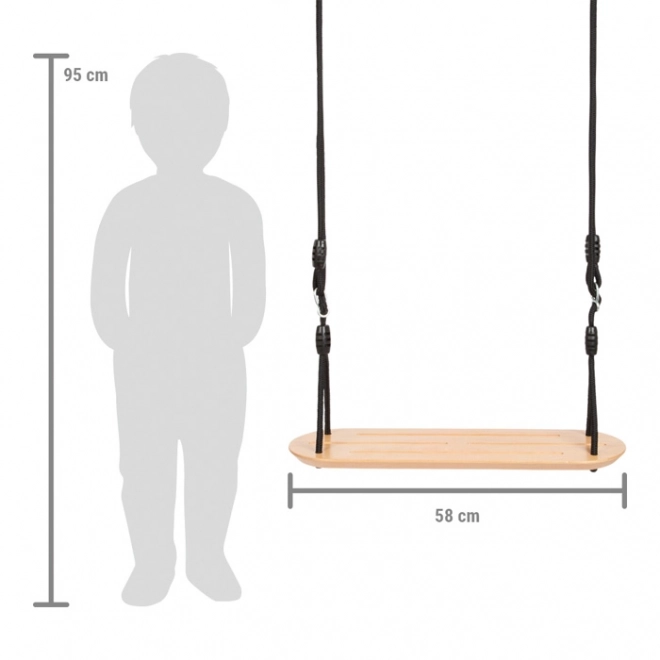 Small foot Schommel XL Black Line