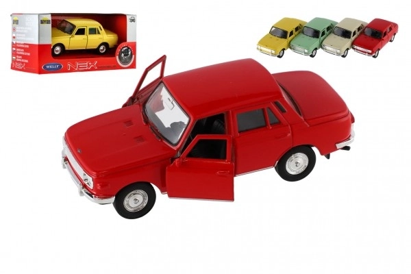 Modelauto Wartburg 353 - metaal/plastic 12cm