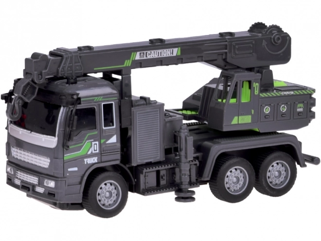 Bouwkraanwagen met LED-verlichting