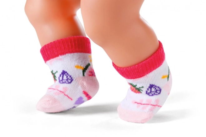 BABY born Panty's en sokken, 2 soorten, 43 cm