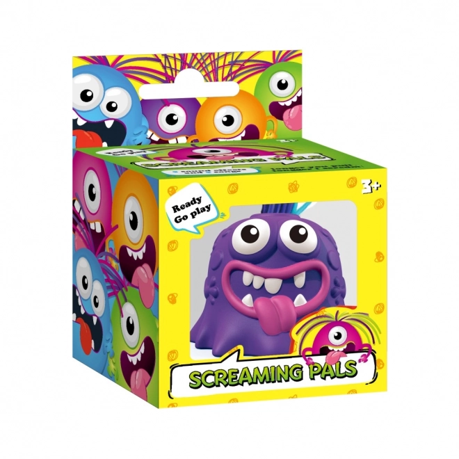 Schreeuwende monster grap voor kinderen