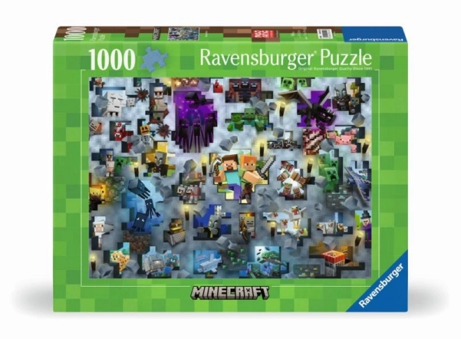 Uitdagingspuzzel: Minecraft 1000 stukjes