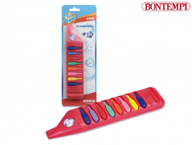 Bontempi Blaasinstrument keyboard harmonica 25 x 6 x 2,5 cm