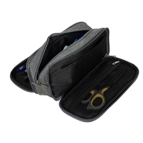 Driedubbele etui - grijs Maaleo 24512