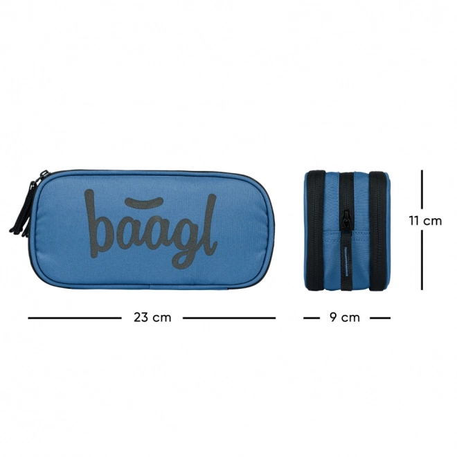 Set BAAGL Coolmate Ocean Blue: Rugzak, Etui en Zak