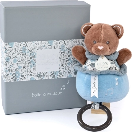 Geschenkset – pluchen muziekbeer 20 cm